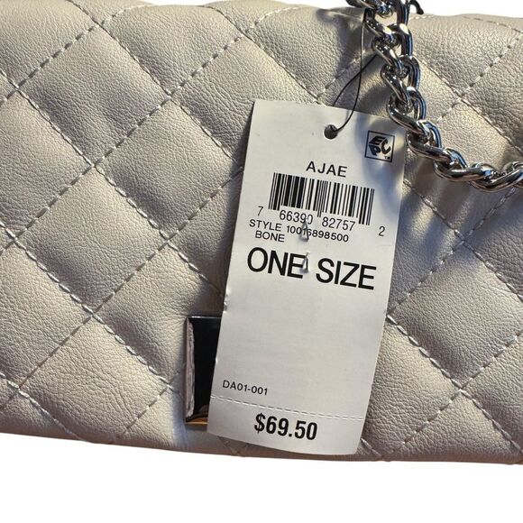 INC International Concepts Quilted Small Ajae Crossbody Chain Bag - Picture 7 of 9